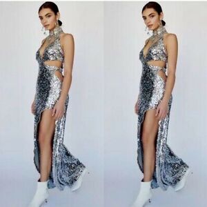 Free People x  For Love & Lemons Showtime Maxi